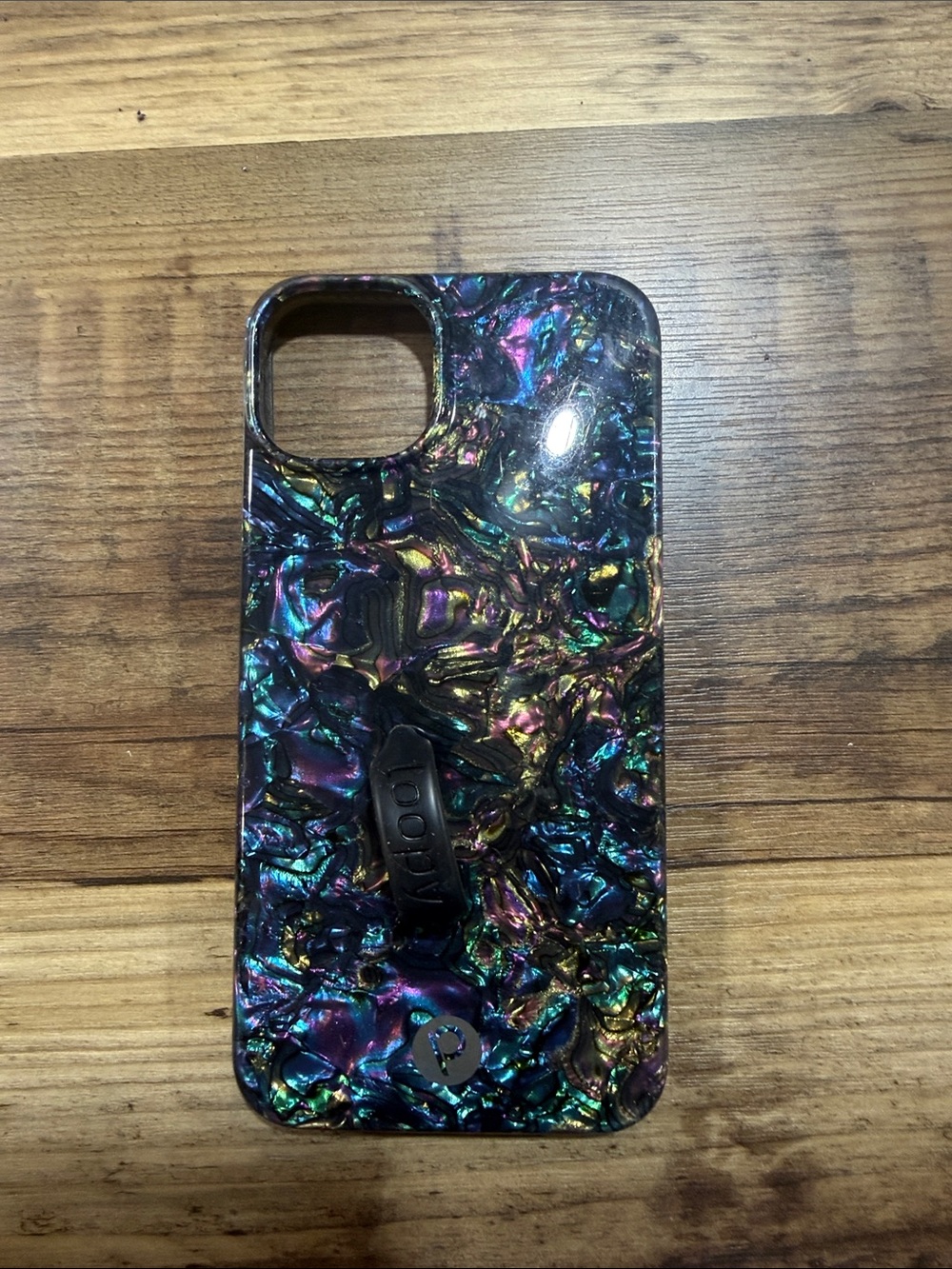 Loopy Case Iridescent Multicolor Phone Case in Purple, Blue, Green, Gold iPhone